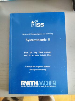 Systemtheorie II